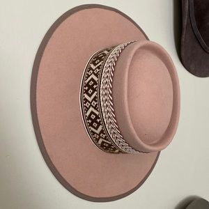 Olive and Pique Jelena Boater Hat